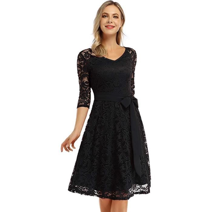 Robe vintage dentelle cheap