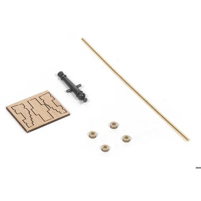 Fils de laiton 0,5x100mm - Accessoires pour maquette de bateau en bois
