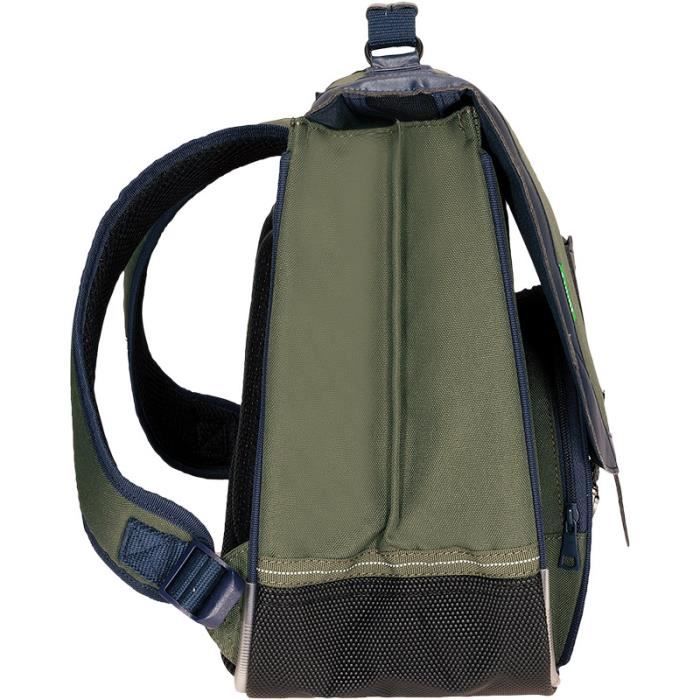 Cartable tann's tom sale kaki