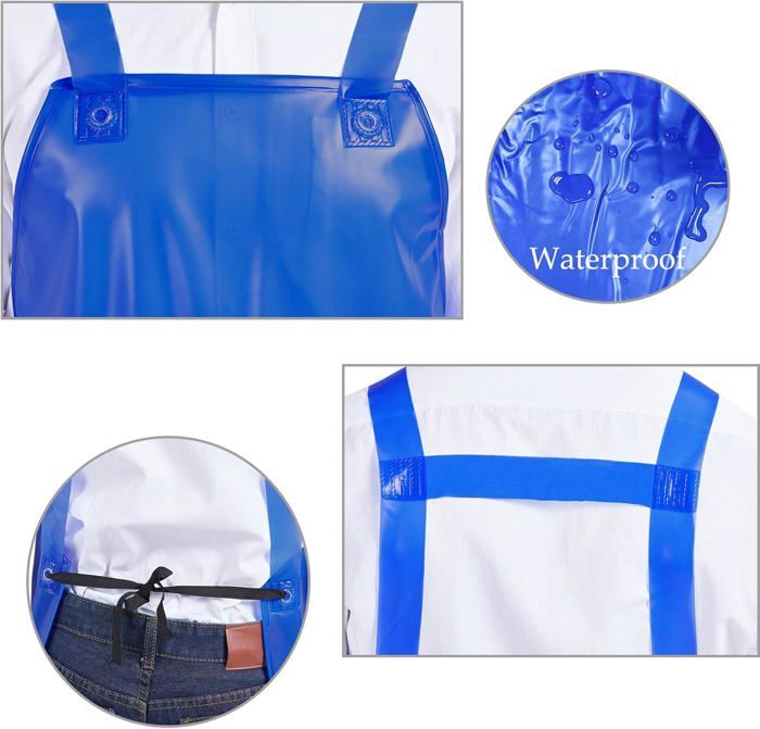 Tablier De Jardin/bricolage Igadgitz Home, Toile Cirée Résistante à L'eau, Sable