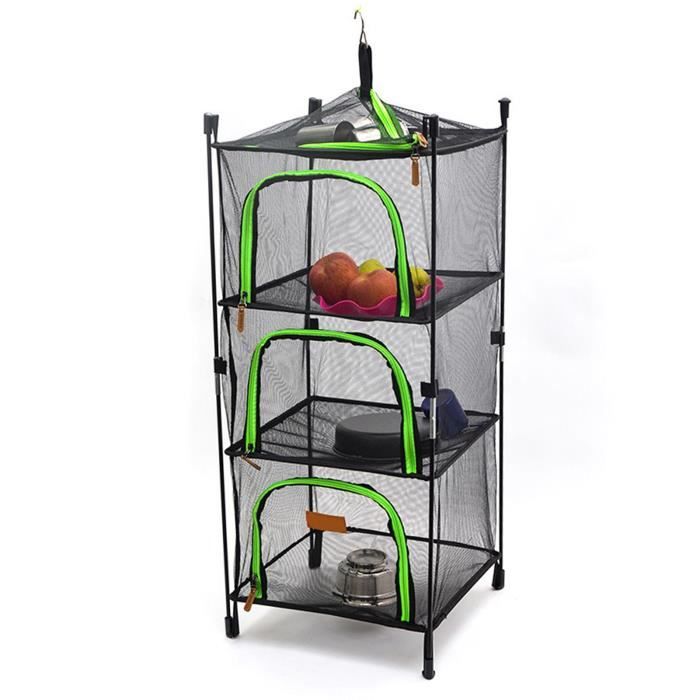 Stink Rack Support en maille suspendu à 3 couches - ESTINK - Rack de séchage ...