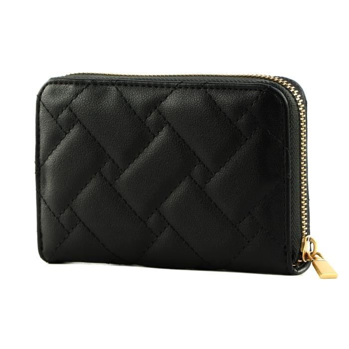 Guess Silia Slg Medium Zip Around in Black | UK