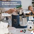 BEABA, Babycook Néo Robot Cuiseur Bébé 6 en 1, Made in France, Bleu Nuit-4