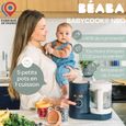 BEABA, Babycook Néo Robot Cuiseur Bébé 6 en 1, Made in France, Bleu Nuit-5