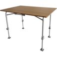 Table de camping - MIDLAND - Classic bamboo-0