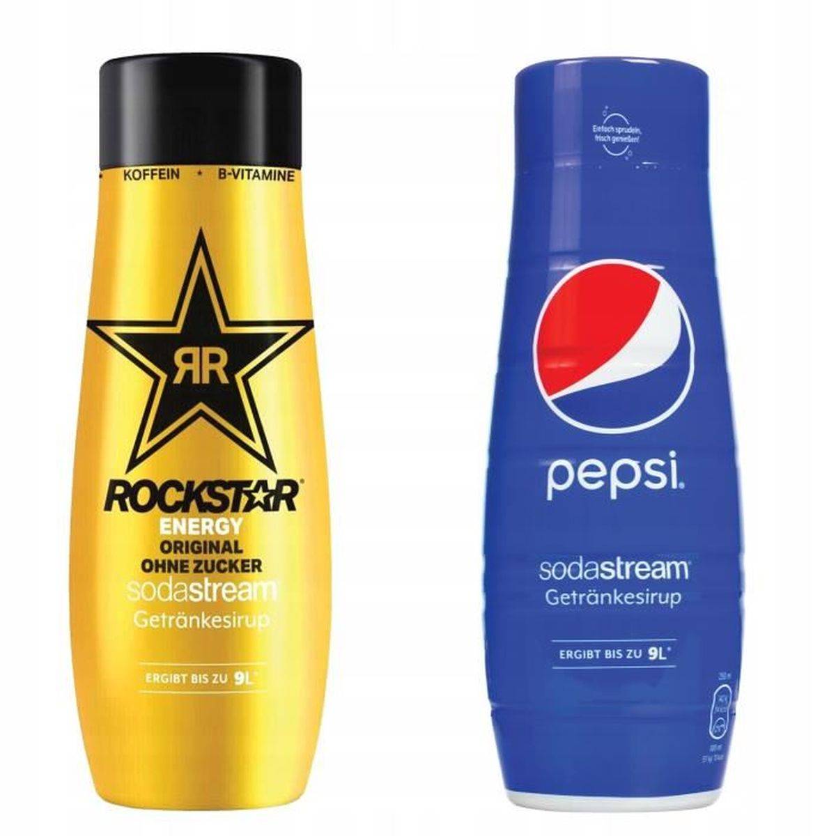 Set de sirop Sodastream Rockstar Energy Zero et Pepsi Cdiscount