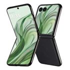 BOONGET Pour Motorola Razr 50 Ultra Housse Téléphone Flip en PU Cuir Housse de protection en cuir Business antichoc noir