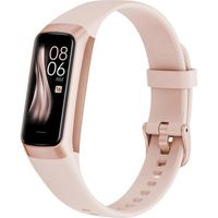 Montre Connectée - C60 - Rose - Suivi Santé - Notifications - Étanche 3 ATM