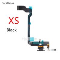 XS noir - Chargeur USB connecteur pour iPhone, port de charge, câble, données, pièces de rechange,1 pièce