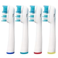 Tête de brosse à dents 8 PCS remplacement DUAL CLEAN Têtes Oral-B SB-417A électrique