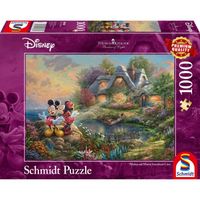 Puzzles - SCHMIDT SPIELE - Disney, Sweethearts Mickey & Minnie - 1000 pièces