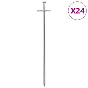 Lot De 10 Piquets D'ancrage Moose Supply Double Tête 36 Pouces – Ultra Résistants Pour Tentes