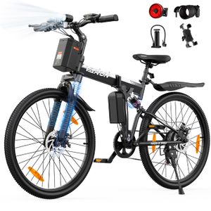 COLORWAY 20''*3.0'' Vélo électrique, EBike Pliant avec Batterie