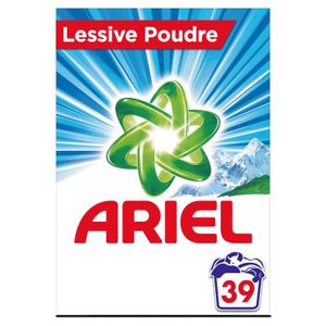 LESSIVE ARIEL Lessive poudre Alpine - 39 lavages