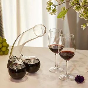 Décanteur de Vin sur Pied pour aérer le Vin Au Verre - Au Meilleur Prix -  Quai des Vignes
