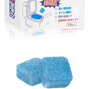 ENTRETIEN WC CHIMIQUE Nettoyant de toilette moussant rapide bombes à bulles magiques de qualité, 12 pièces/boîte
