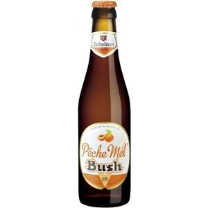 BIERE Bush - Bière Arômatisée Pêche - 33 cl