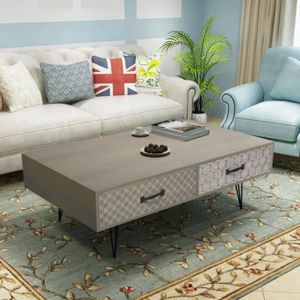 Festnight Meuble Banc TV Table de Chevet Design Scandinavee en MDF 100 x 40 x 35 CM