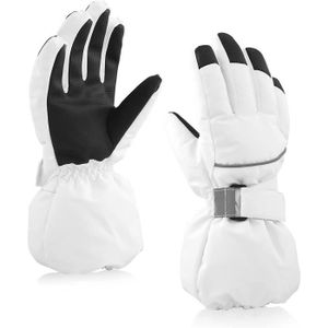 GANTS - MOUFLES DE SKI gants hiver enfant gant ski pour garçons gants chauds pour filles avec doublure en polaire mitaines ski de protection imperméables