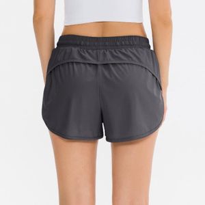 SHORT DE RUNNING Short de sport Femme Avec doublure poches Taille élastiquée Sécher rapide Running