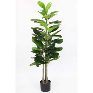 Plantes stabilisées Ficus Lyrata Plante Artificielle 115 cm Grande Pla