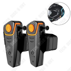 INTERCOM MOTO TD® Talkies-walkies Bluetooth pour motos 450mAh Lo
