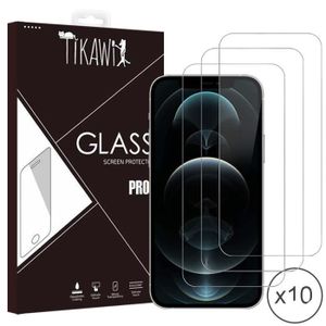 FILM PROTECT. TÉLÉPHONE Tikawi x10 Verres trempés 9H Iphone 12 Pro Max (6.