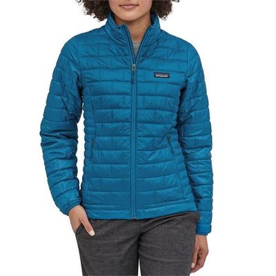 Veste Doudoune Femme Patagonia Nano Puff Isolation PrimaLoft Gold Bleu BLUE Cdiscount Pret a Porter