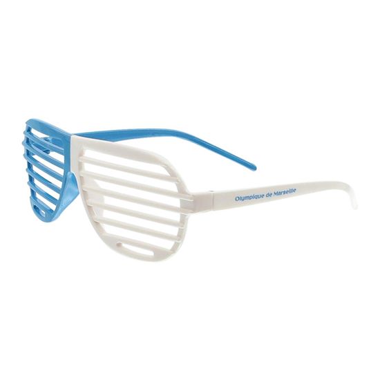 Lunettes Enfant OM Marseille - Vintage - Blanc Et Bleu - Fabriquées En France