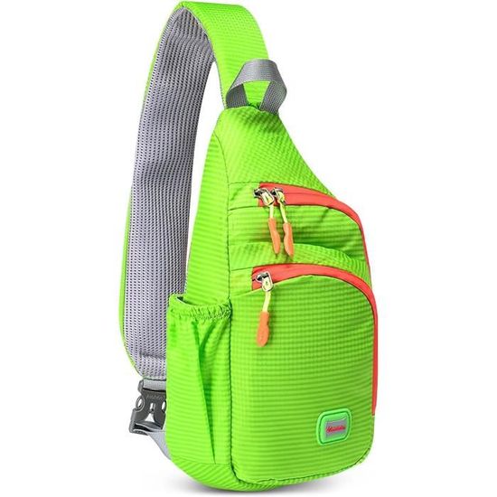 Sac à Dos Bandoulière DIRRONA Femme - Polyester Vert Armée - 25x14x32cm - Multifonction