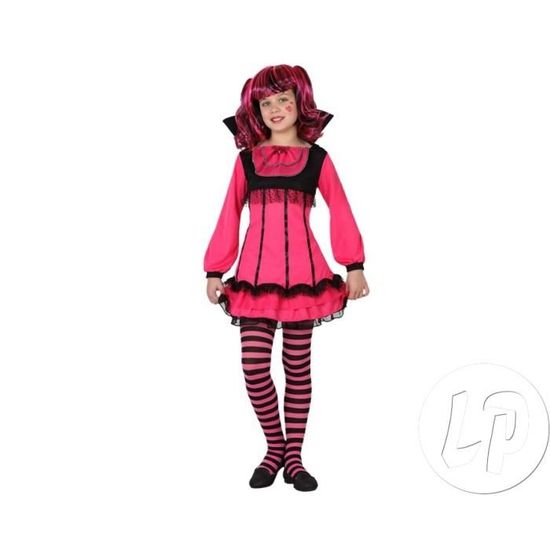 Costume Halloween Pour Fille, Composé D'une Jupe Et D'une Tunique, Taille  5-6 Ans 100% Polyester. Lavable À La Main À 30 Degrés P - Cdiscount Jeux -  Jouets