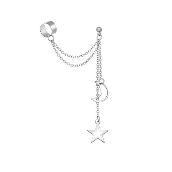 Boucles D'oreilles Longues Chaîne Avec Pendentifs Oiseaux Zirconium - Élégantes, Pour Soirée Ou Look Quotidien - 6