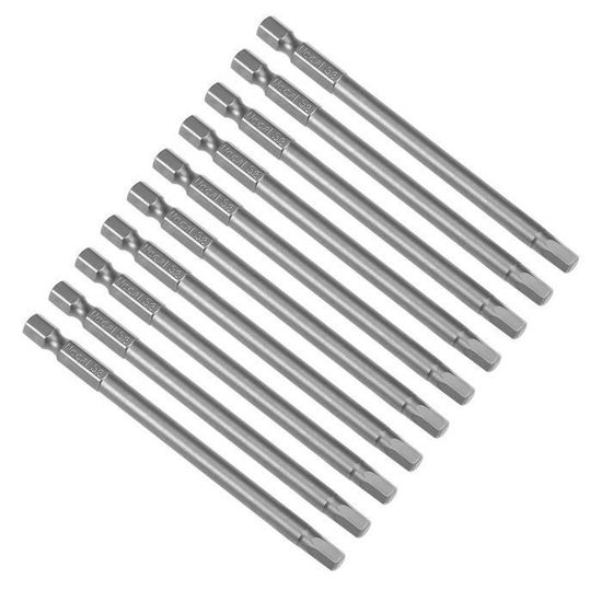 Embout Tournevis Y3 Tri-point 1/4" Hexagonal - Magnétique, Longue Tige 2" - Neuf