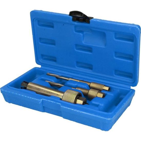 BRILLIANT TOOLS BT561020 Kit 3 Outils Bougies Préchauffage - Alésoirs M10/M12 + Extracteur - Compatible Mercedes CDI OM611 OM612