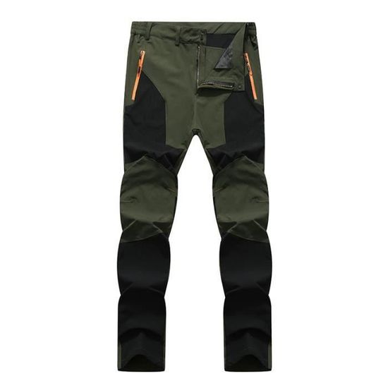 Pantalon Randonnée REI Homme – 100% Nylon – UPF 50+ – Vert – Taille M 32L