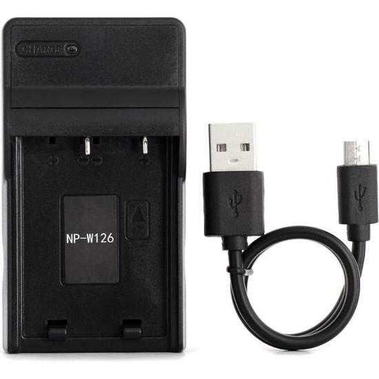 Caricabatterie NP-W126 Per Fujifilm FinePix HS30 HS33EXR, HS50EXR HS35EXR HS30EXR HS50 HS35 X-A2 X-A1, X-E2 XE2 X-E1 X-M1 XM1 XA2 - Foto 4