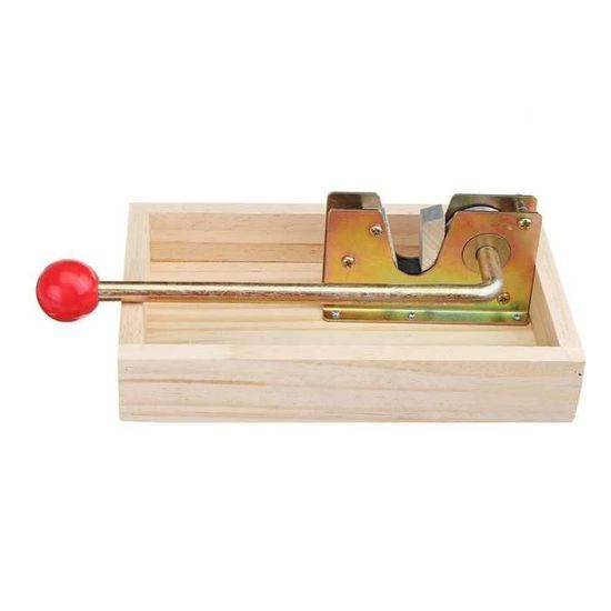 Casse-Noix Et Ouvre-Bouteille 2-en-1 Cook Concept - Manche En Bois - Pour Noix, Noisettes Et Bouchons