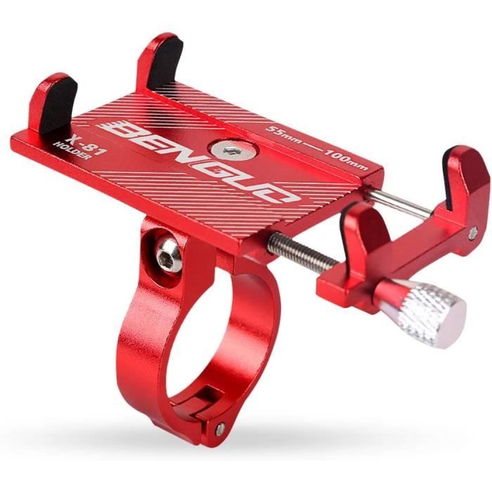 Support Téléphone Vélo Démontage Rapide 1S Support Téléphone Moto Avec