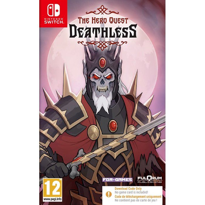 Deathless The Hero Quest Code in a Box SWITCH - vue 2