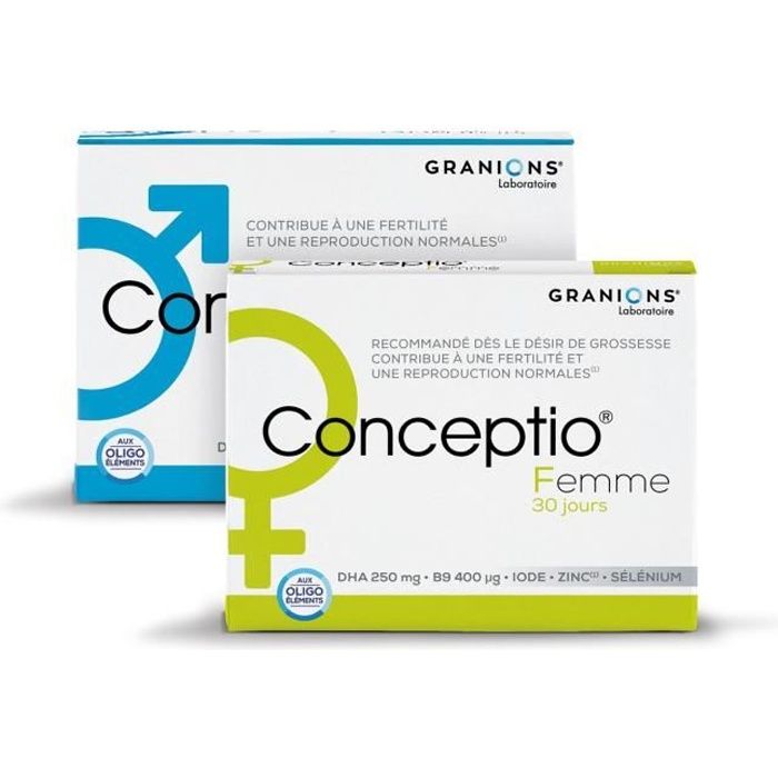 Granions Lot Conceptio Homme & Femme