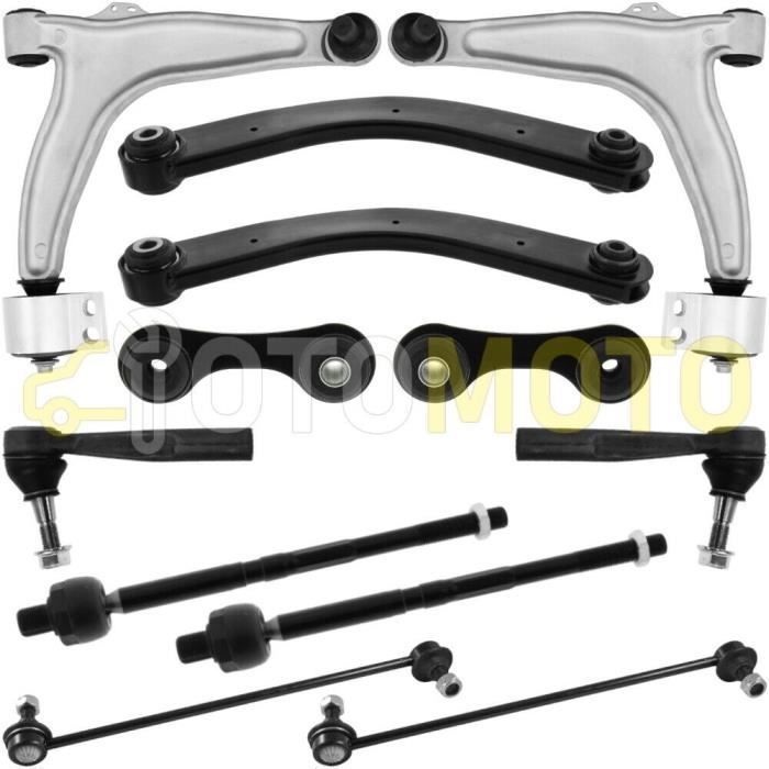 Kit bras de suspension avant arrière compatible OPEL VECTRA C SIGNUM composé de 12 pièces
