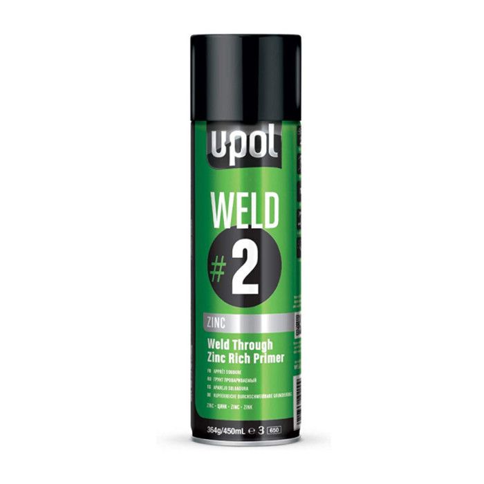 Apprêt soudure à base de zinc 450ml UPOL WELD/AL