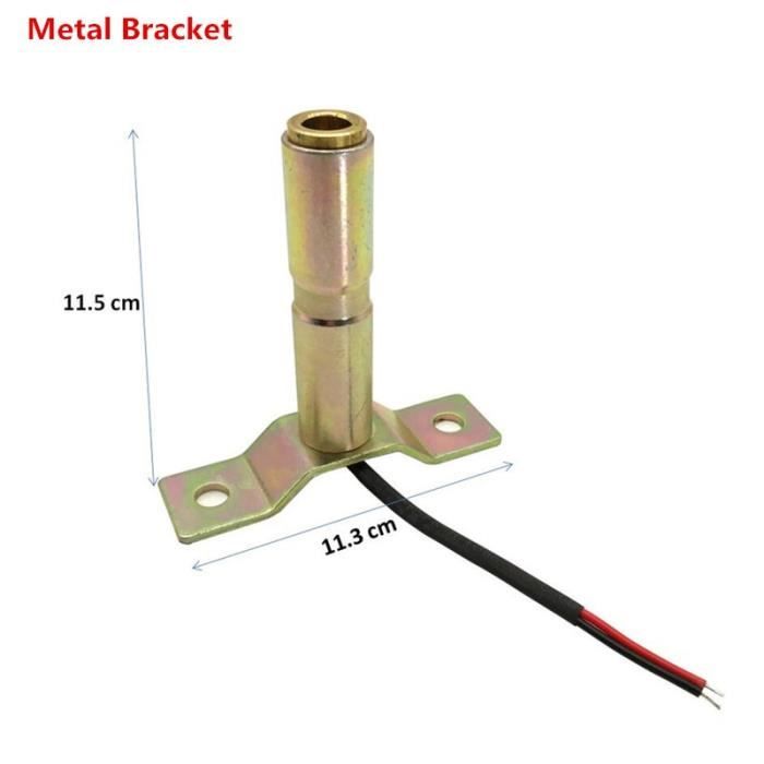 Metal Bracket -Lumière stroboscopique de Police ambre 60 LED, clignotant d'urgence pour voiture, moto, chariot élévateur, Signal