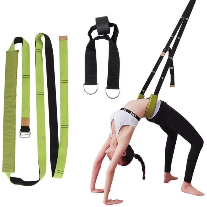 D'étirement de Yoga Jambe Sangles Ceinture de Ballet d'exercice Sangle