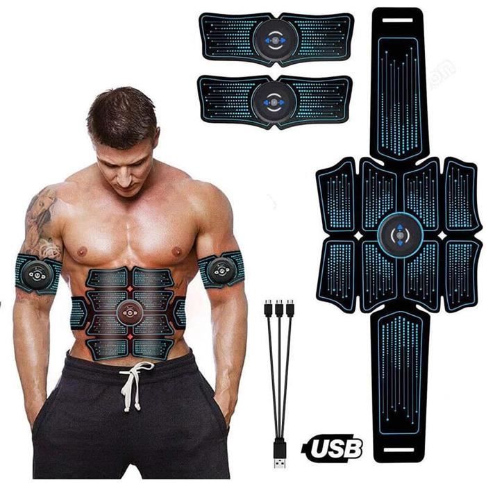 CEINTURE DE FORCE CYSHAKE Sports et divertissements Vibration Ceinture Machine Abdominale Muscle entraicircneur Abdominal Stimul1099