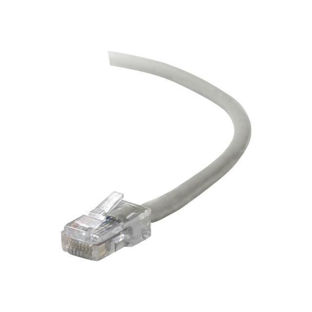 BELKIN Cordon de raccordement - RJ-45 (M) pour RJ-45 (M) - 10 m - UTP - CAT 5e - Gris