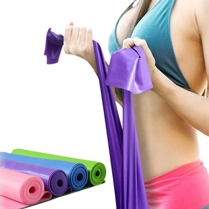 Lot de 5 Bandes Elastique de Resistance Fitness Musculation