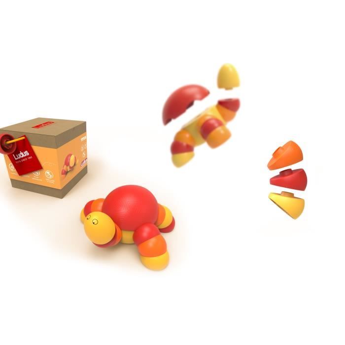 LUDUS- Titus - Jeux assemblage en bois - Mixte - A partir de 3 ans