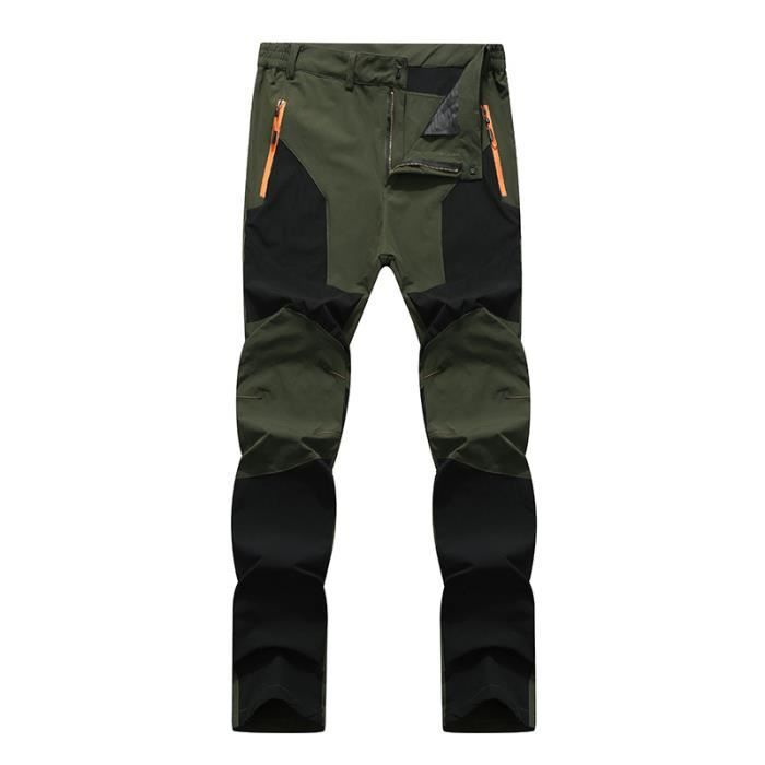 Pantalons de Randonnée Homme de Marque Imperméable Respirant Pantalons Extensible