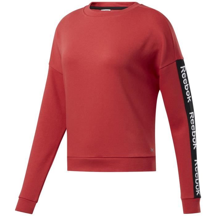 Sweat femme Reebok Linear Logo